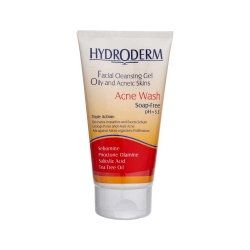 ژل شستشو صورت هیدرودرم مدل Oily Skin مقدار 150 گرم ژل شستشو صورت هیدرودرم مدل Oily Skin مقدار 150 گرم