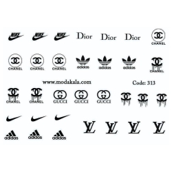 لنز ناخن شماره 313