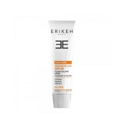 فلوئید ضد آفتاب و ضد جوش  بی رنگ SPF 50 اریکه 