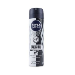 اسپری مردانه نیوآ مدل Invisible Black and White Original حجم 150 میلی لیتر اسپری مردانه نیوآ مدل Invisible Black and White Original حجم 150 میلی لیتر