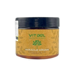 ماسک مو داخل حمام ویتاال مدل Miracle Argan مناسب موهای آسیب دیده حجم 500 میلی لیتر ماسک مو داخل حمام ویتاال مدل Miracle Argan مناسب موهای آسیب دیده حجم 500 میلی لیتر