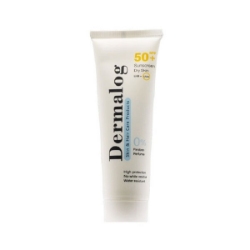 کرم ضد آفتاب بی رنگ درمالوگ مناسب پوست خشک SPF50
