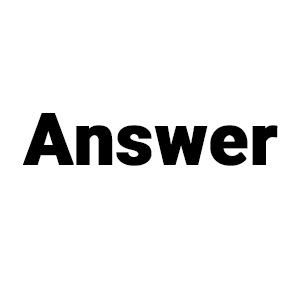 انسر | Answer
