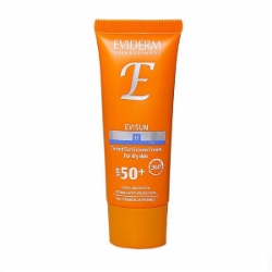کرم ضد آفتاب SPF50 لایت بژ مناسب پوست خشک اویدرم اویسان حجم 40 میلی لیتر