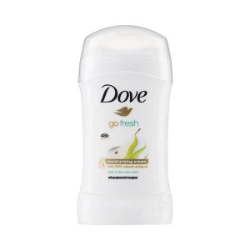 استیک ضد تعریق صابونی زنانه داو Dove مدل go fresh با رایحه گلابی و آلوئه ورا وزن 40 گرم